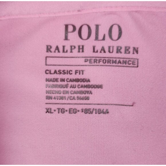 Polo Ralph Lauren Men’s Polo Shirt XL – Light Pink, Golf Preppy Logo - Picture 5 of 9